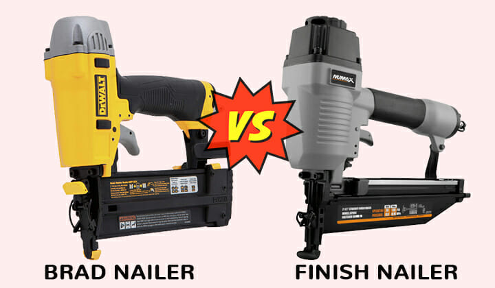 Brad Nailer vs Finish Nailer