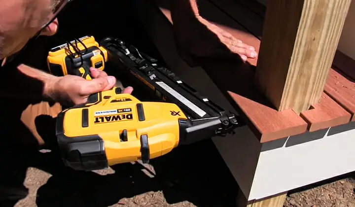 Angled Finish Nailer