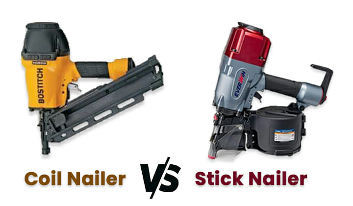 Coil Framing Nailer Vs Stick Nailer | Difference and Comparison