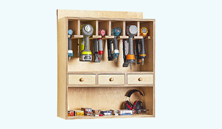 7 Popular Nail Gun Storage Ideas