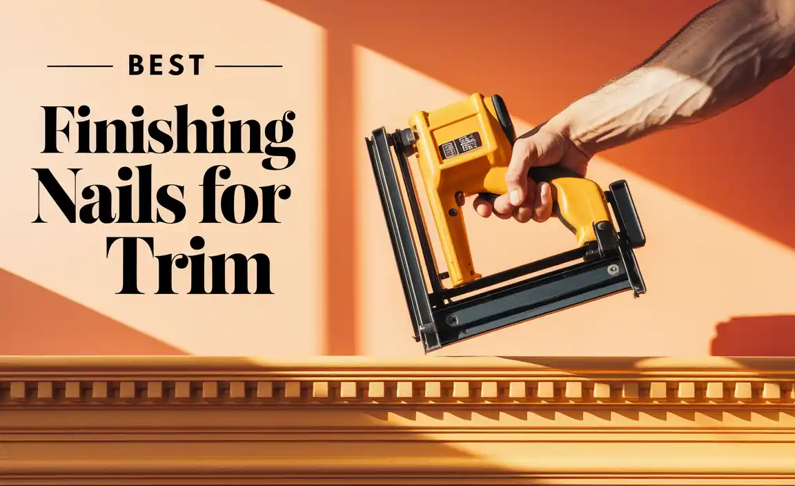 Best Finishing Nails For Trim