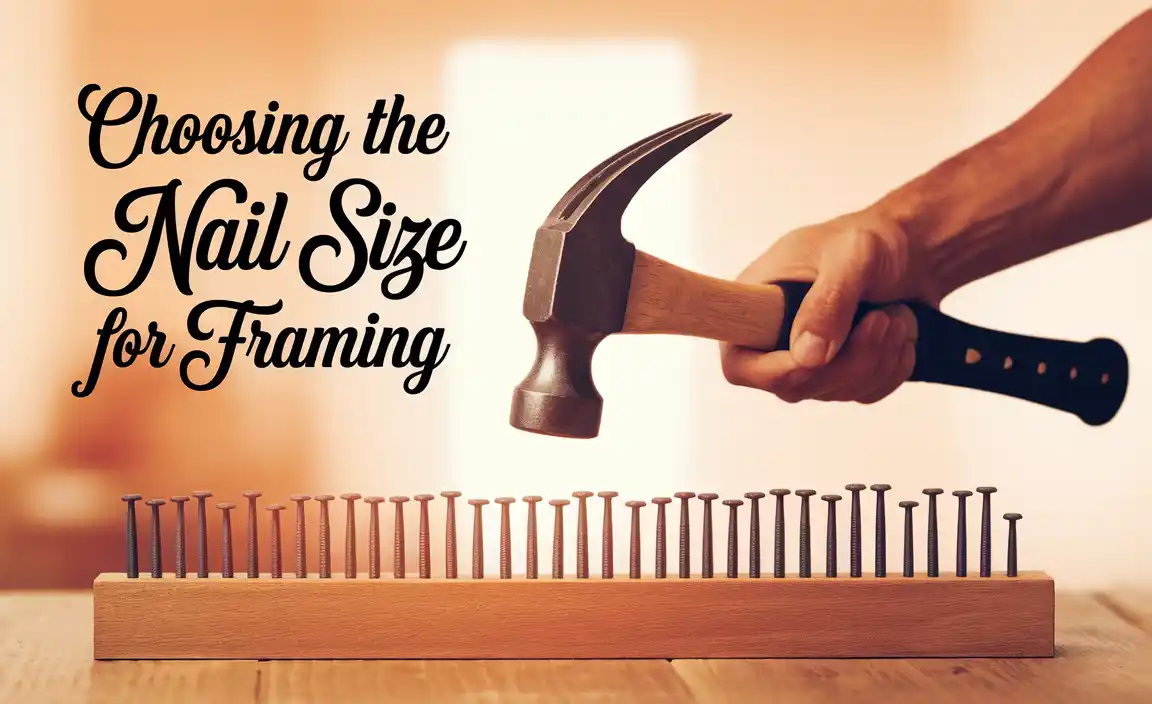 Choosing The Right Nail Size For Framing