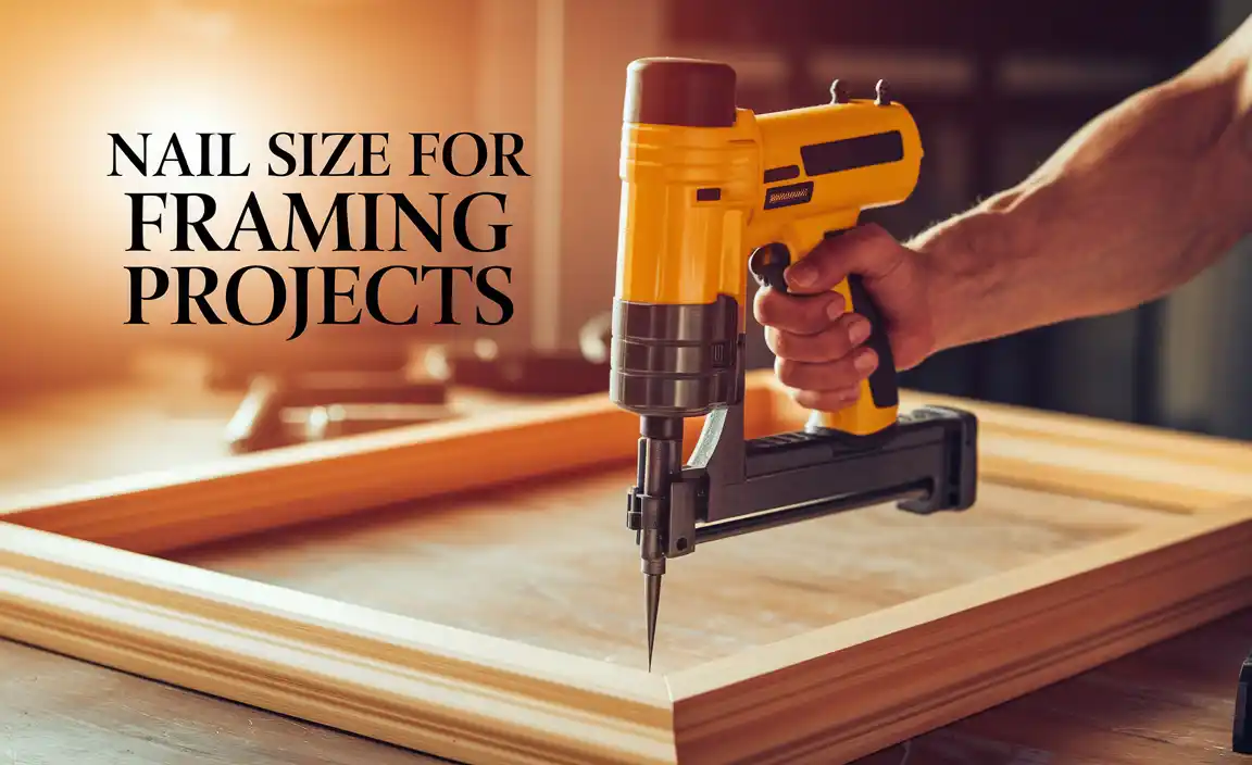 Nail Size For Framing Projects