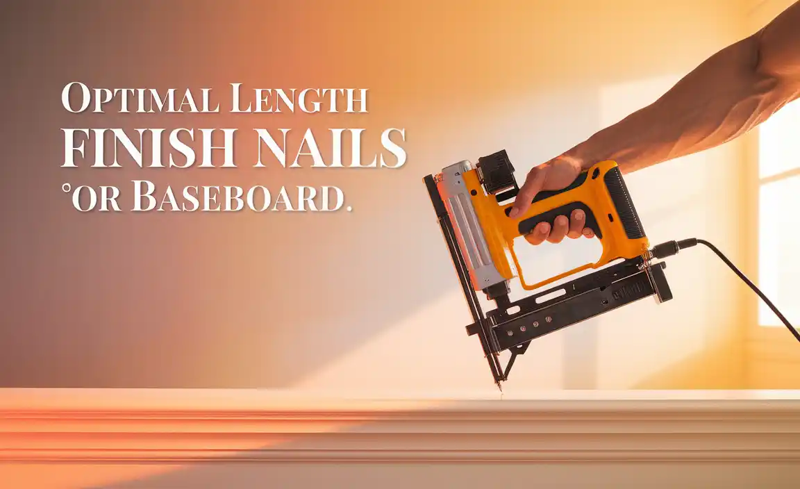 Optimal Length Finish Nails For Baseboard