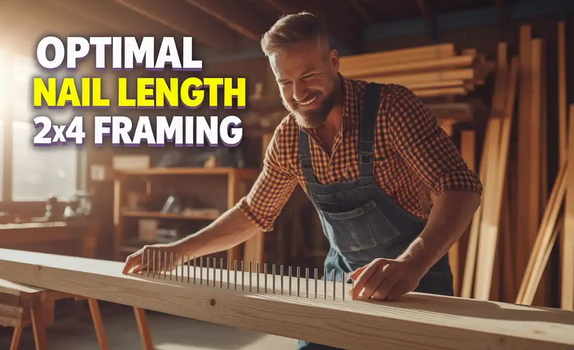 Optimal Nail Length For 2X4 Framing