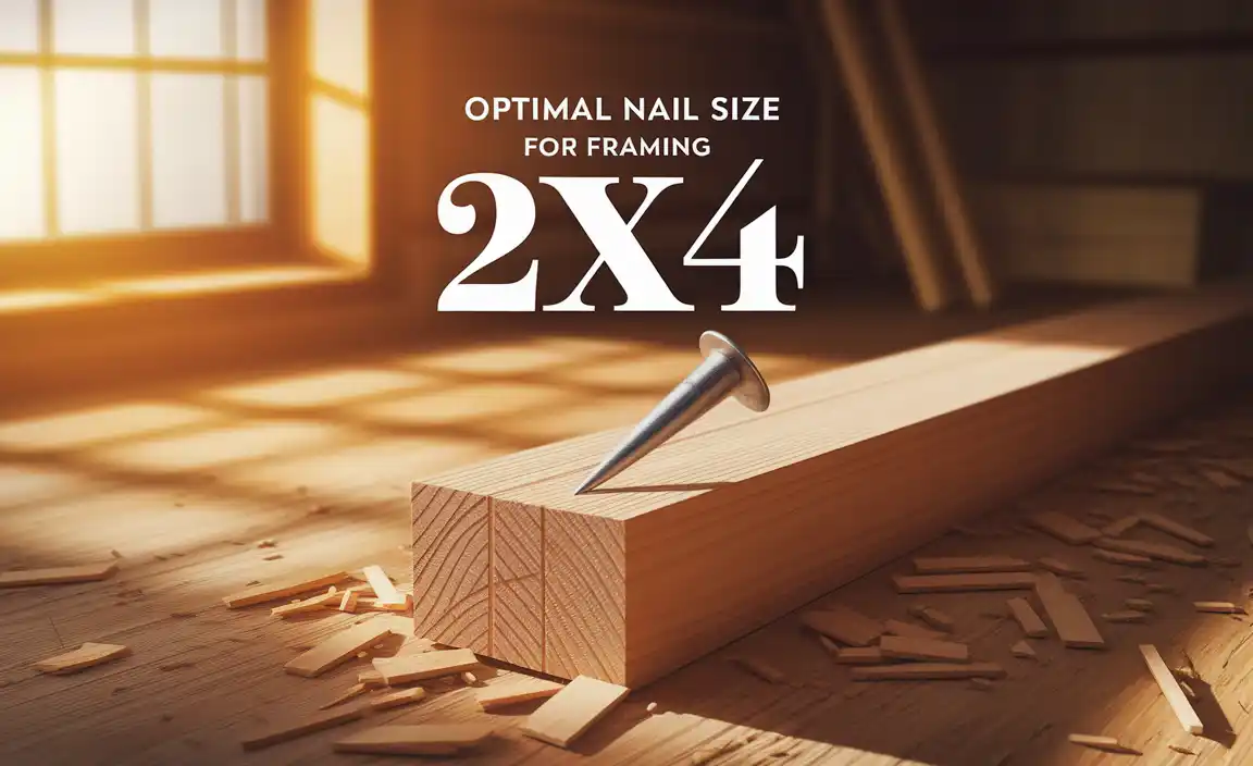 Optimal Nail Size For Framing 2X4