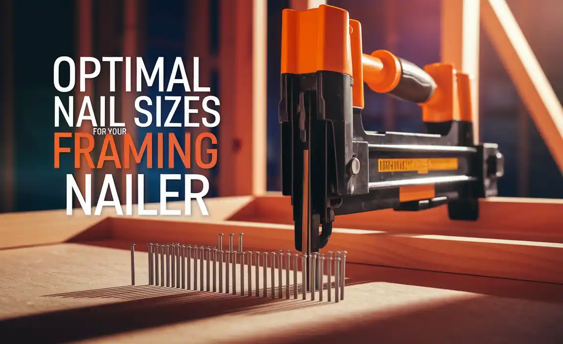Optimal Nail Sizes For Your Framing Nailer