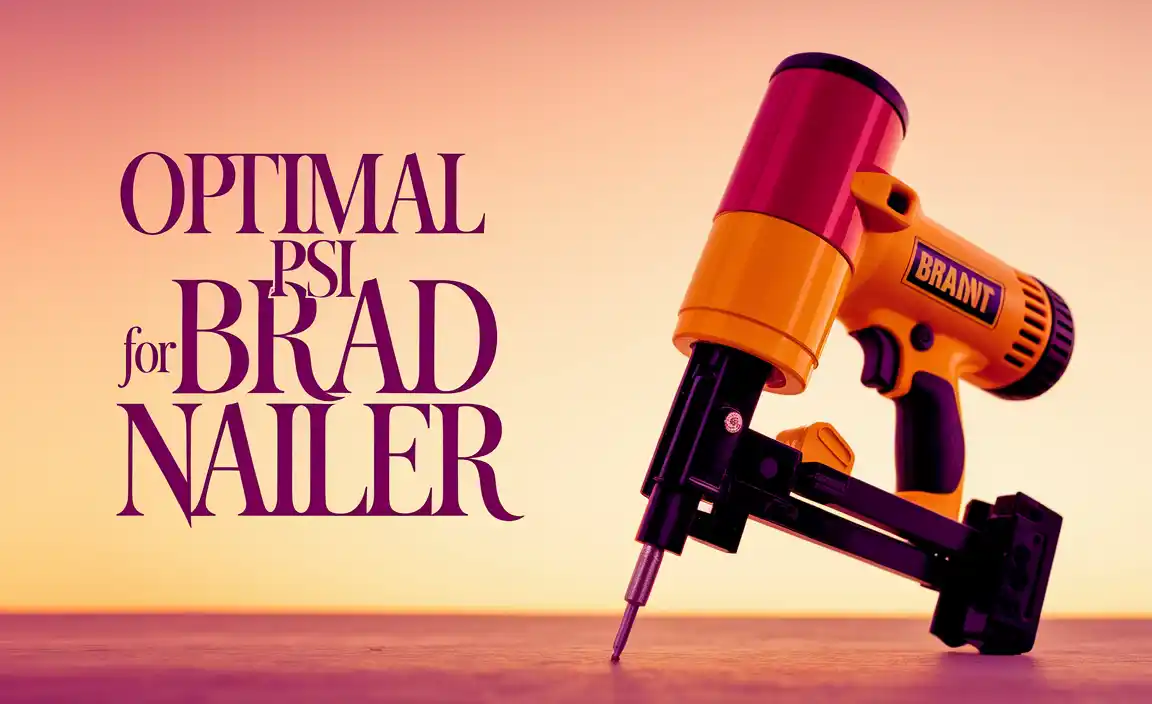 Optimal Psi For Brad Nailer