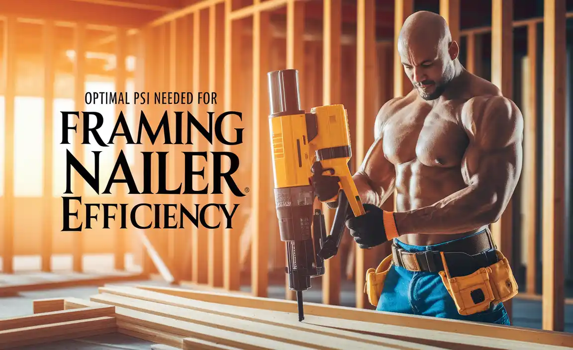 Optimal Psi Needed For Framing Nailer Efficiency