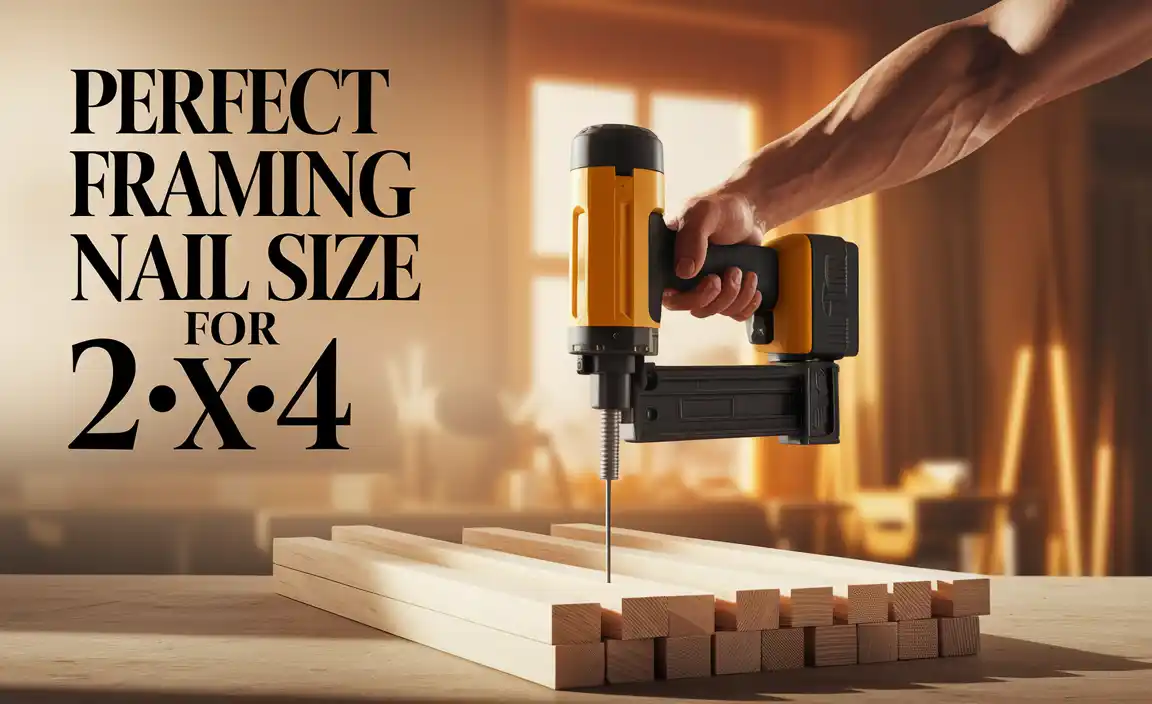 Perfect Framing Nail Size For 2X4