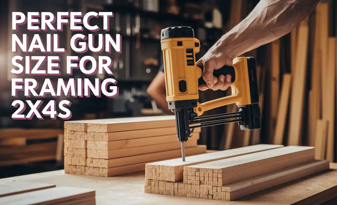 Perfect Nail Gun Size For Framing 2X4S