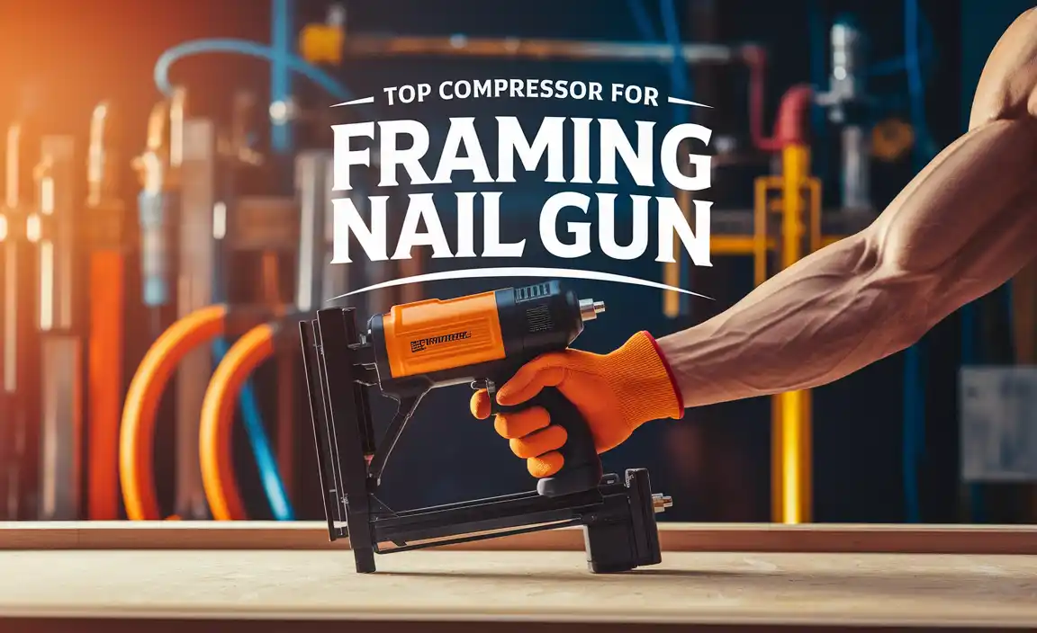 Top Compressor For Framing Nail Gun