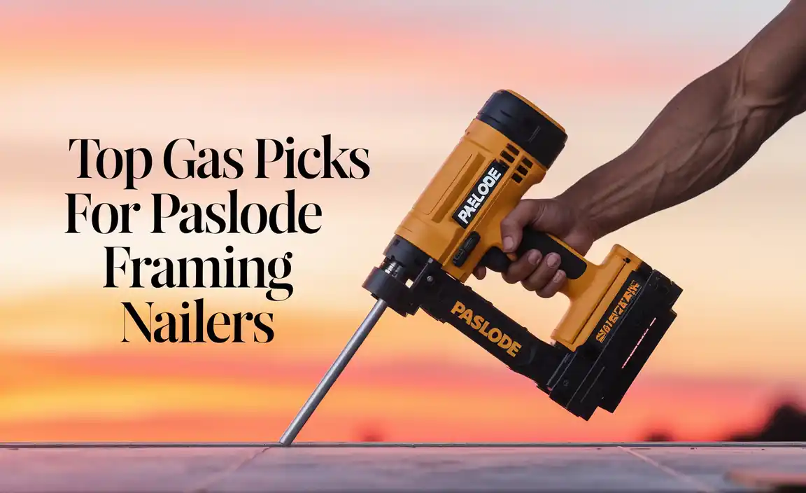 Top Gas Picks For Paslode Framing Nailers