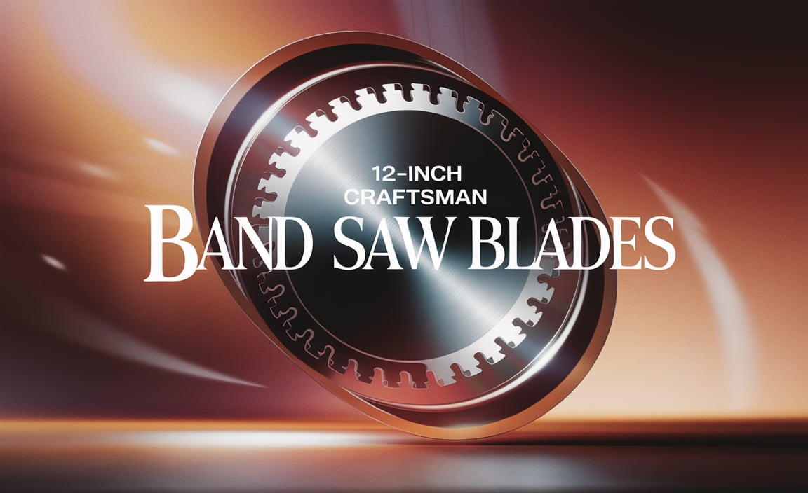 12-Inch Craftsman Band Saws Blades