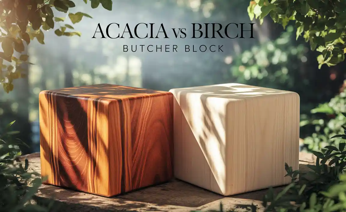 Acacia Vs Birch Butcher Block