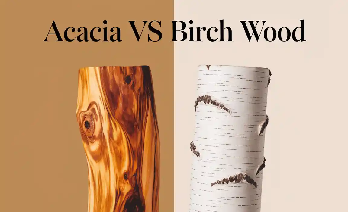 Acacia Vs Birch Wood