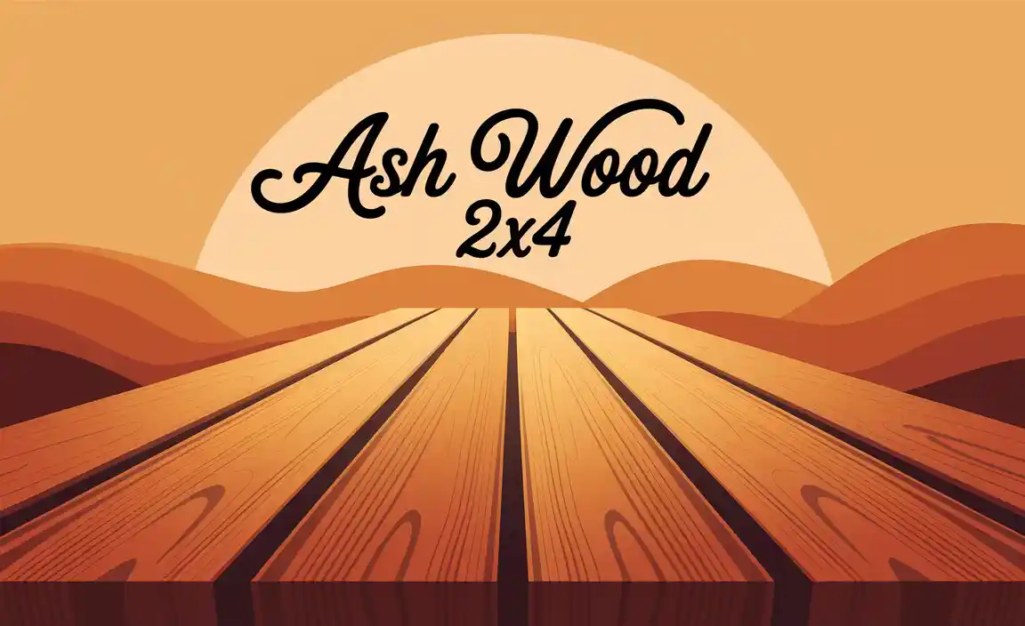 Ash Wood 2X4
