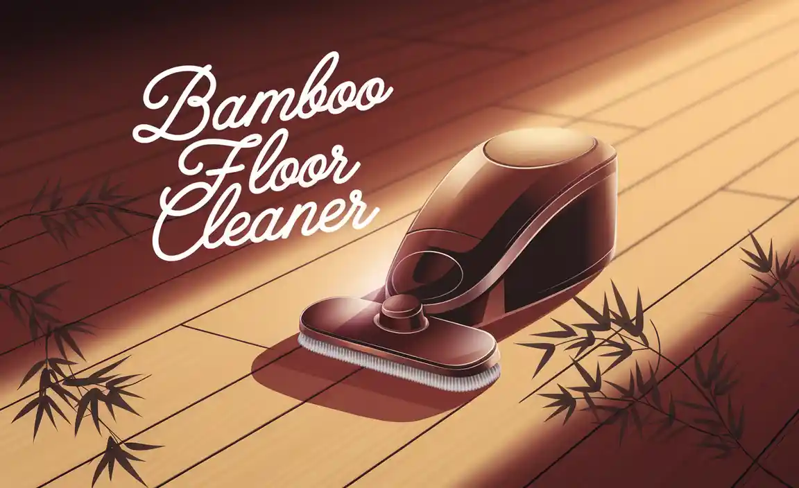 Bamboo Floor Cleaner