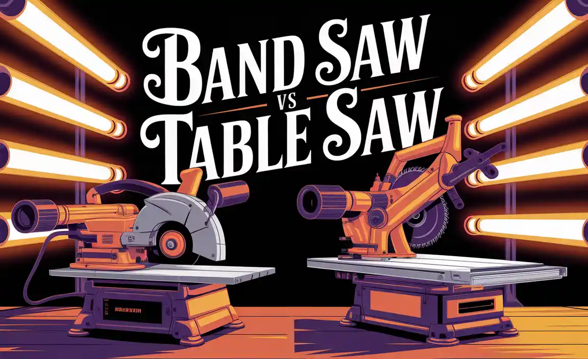 Band Saw Vs Table Saw