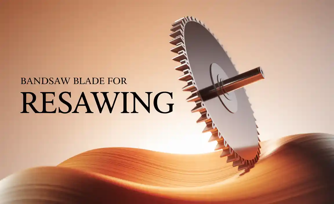 Bandsaw Blade For Resawing
