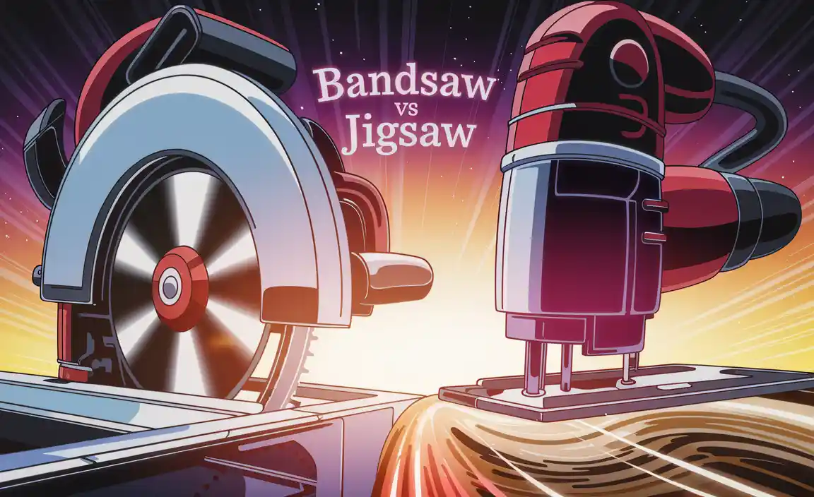 Bandsaw Vs Jigsaw