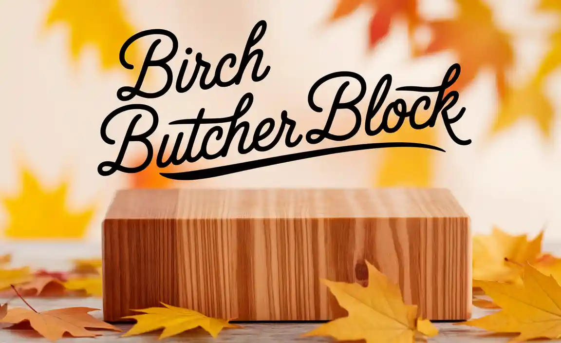 Birch Butcher Block