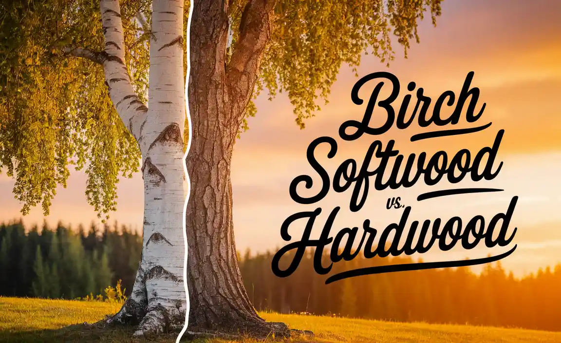 Birch Softwood Vs. Hardwood