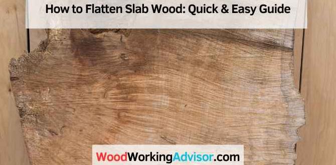 How to Flatten Slab Wood: Quick & Easy Guide How to Flatten Slab Wood: Quick & Easy Guide