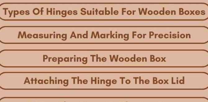 How to Install Hinges on a Wooden Box: A Step by Step Guide How to Install Hinges on a Wooden Box: A Step by Step Guide