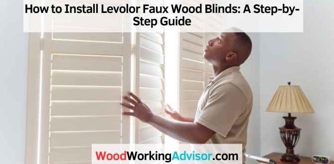 How to Install Levolor Faux Wood Blinds: A Step by Step Guide How to Install Levolor Faux Wood Blinds: A Step by Step Guide