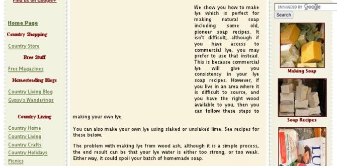How to Make Lye from Wood Ash