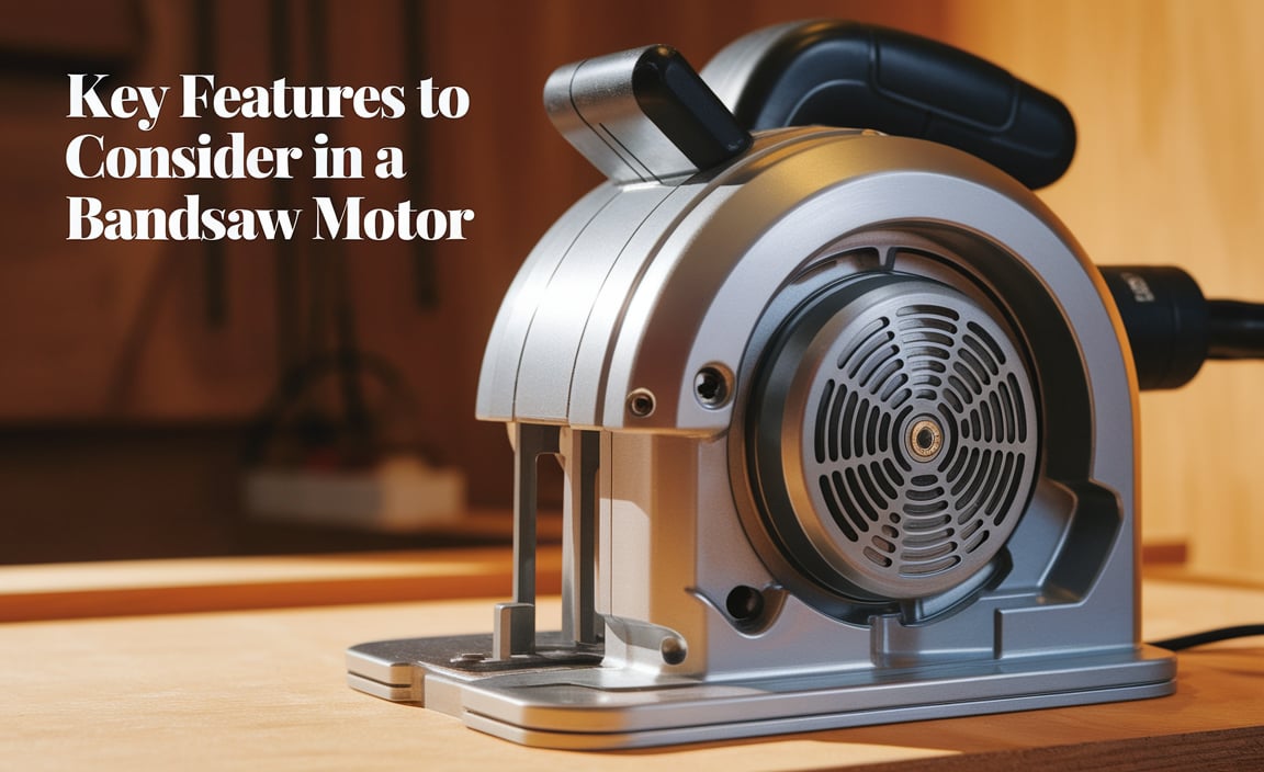 Key Features to Consider in a Bandsaw Motor