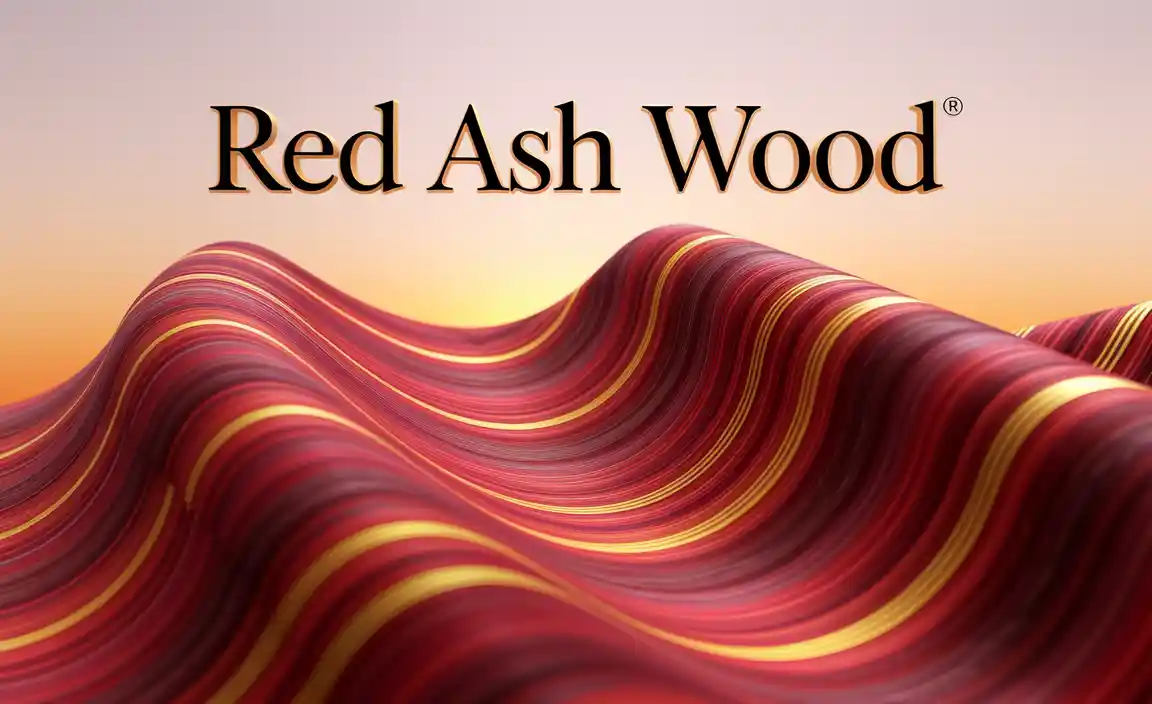 Red Ash Wood