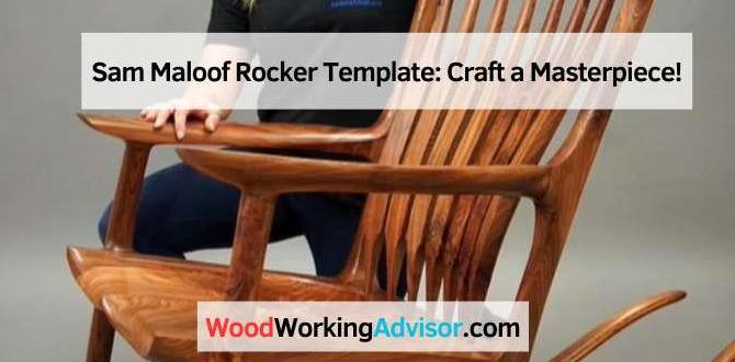 Sam Maloof Rocker Template: Craft a Masterpiece! Sam Maloof Rocker Template: Craft a Masterpiece!