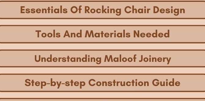 Sam Maloof Rocking Chair Plans Free: Craft Your Own!