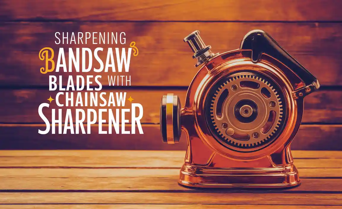 Sharpening Bandsaw Blades