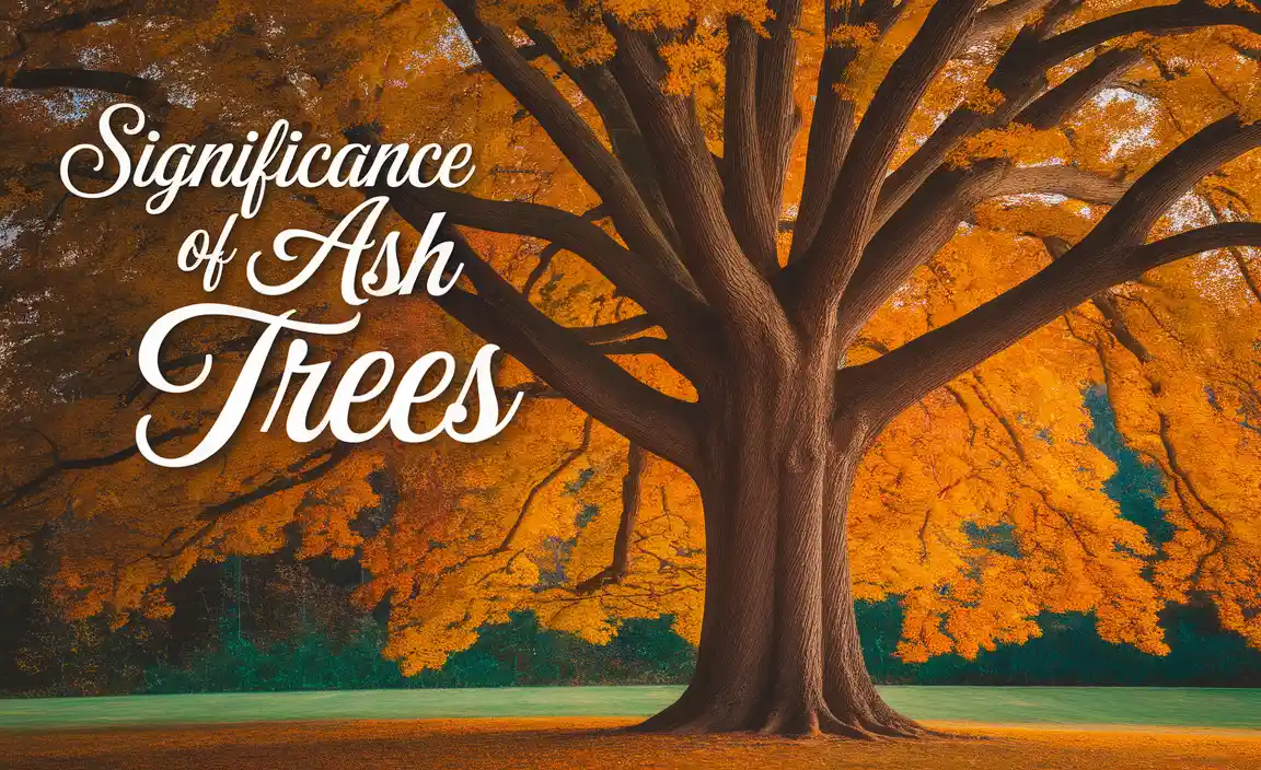 Significance Of Ash Trees
