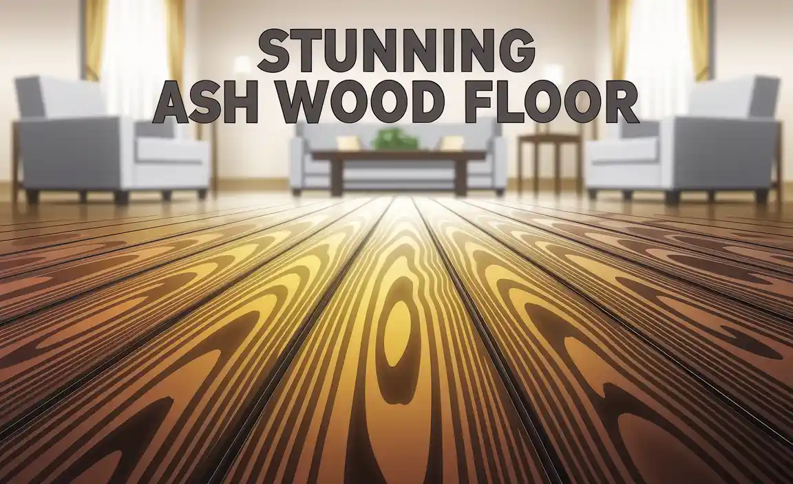 Stunning Ash Wood Floor