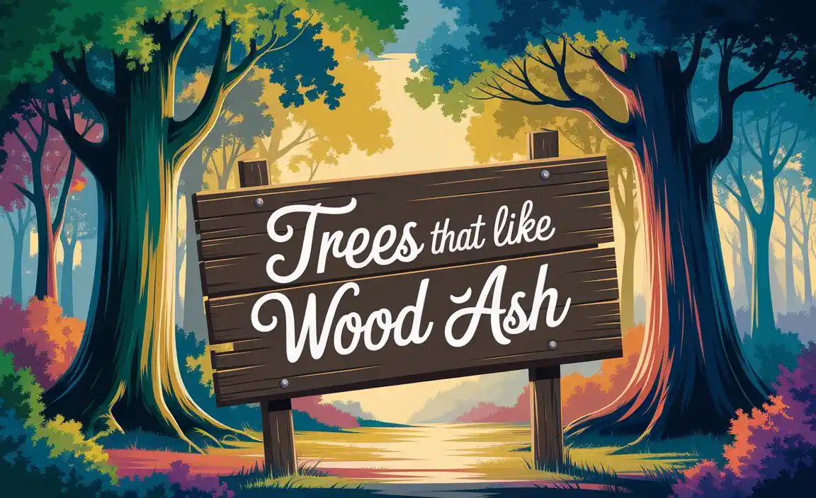 Trees That Like Wood Ash