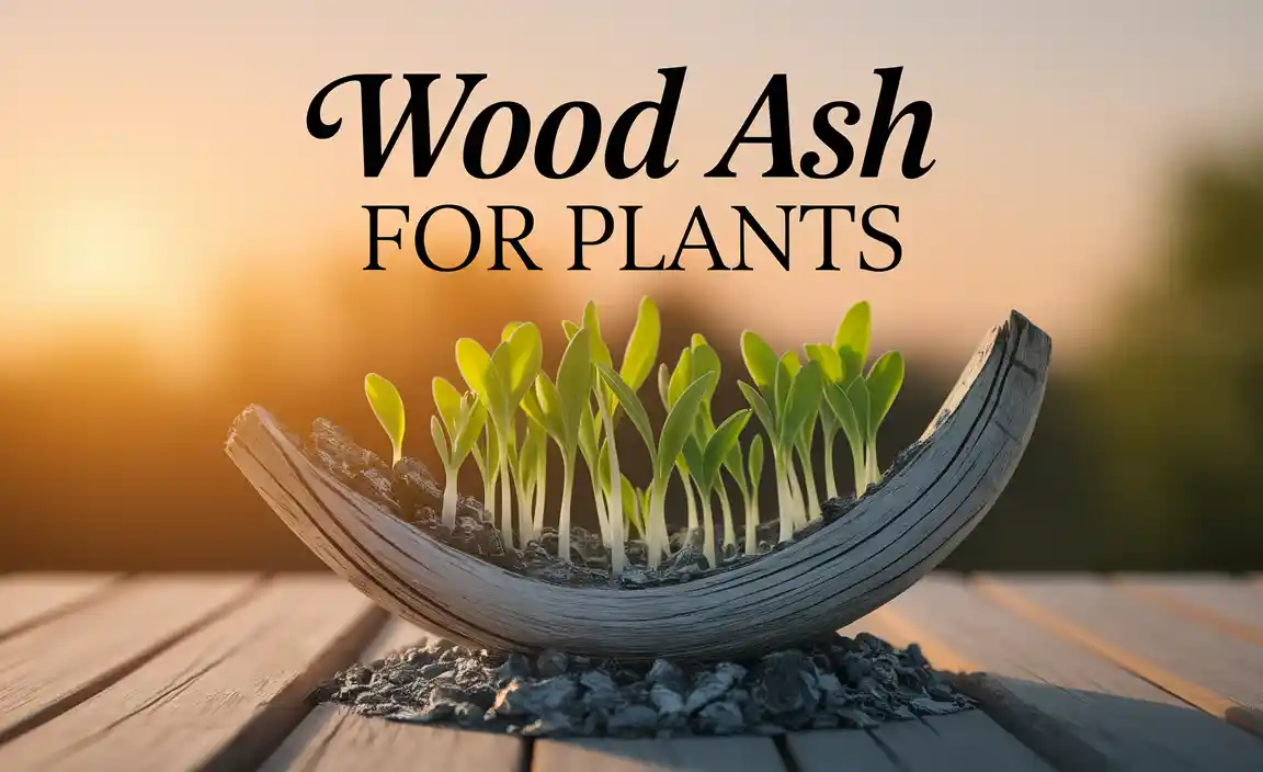 Wood Ash For Plants