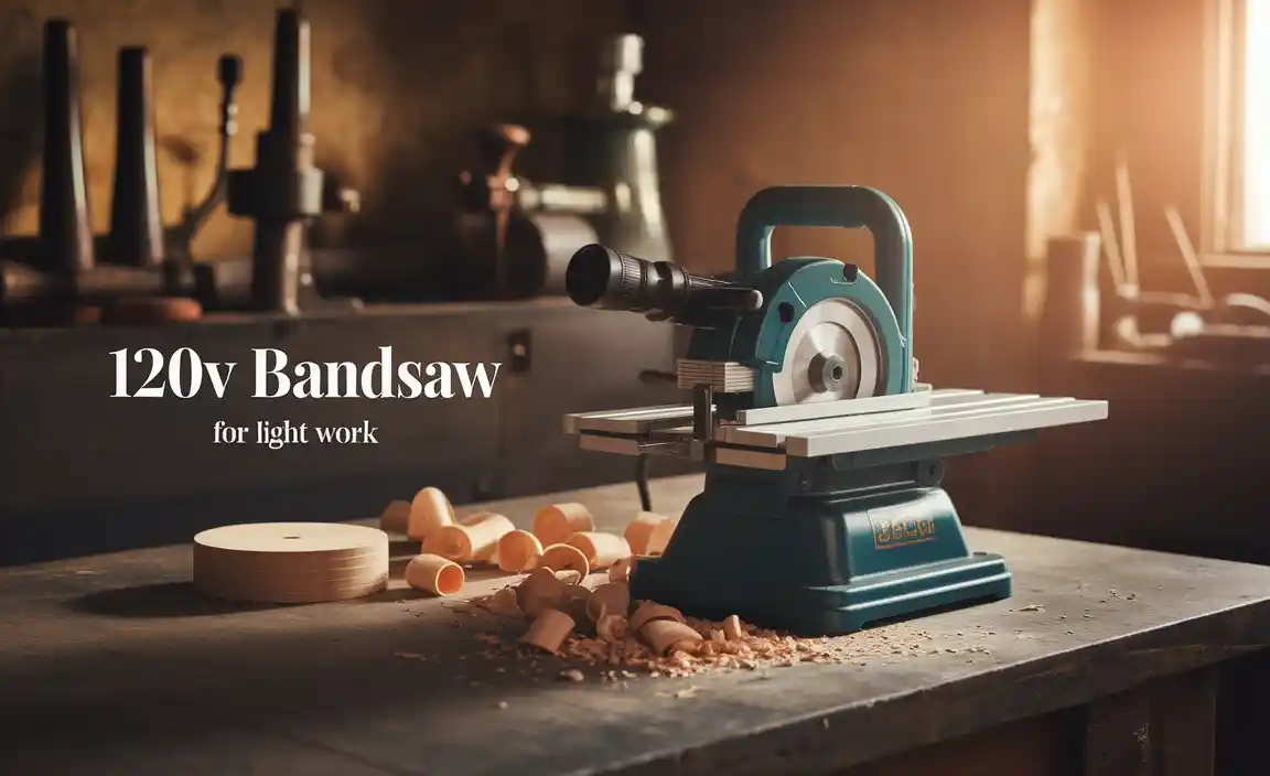 120V Bandsaw For Light Work