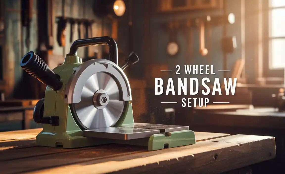 2 Wheel Bandsaw Setup