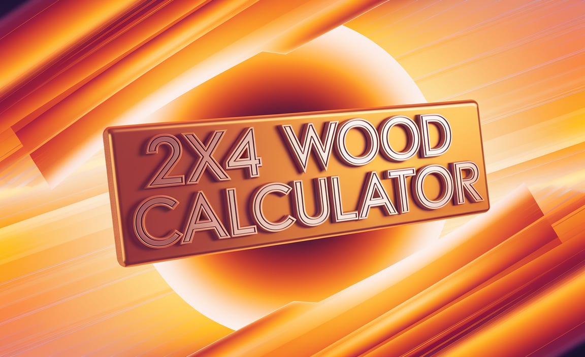 2X4 Wood Calculator