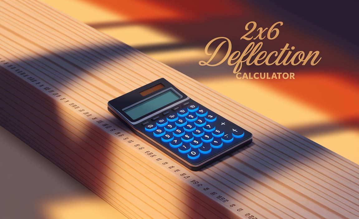 2X6 Deflection Calculator