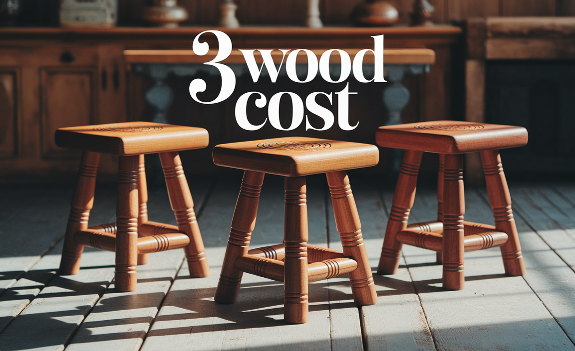 3 Wood Cost