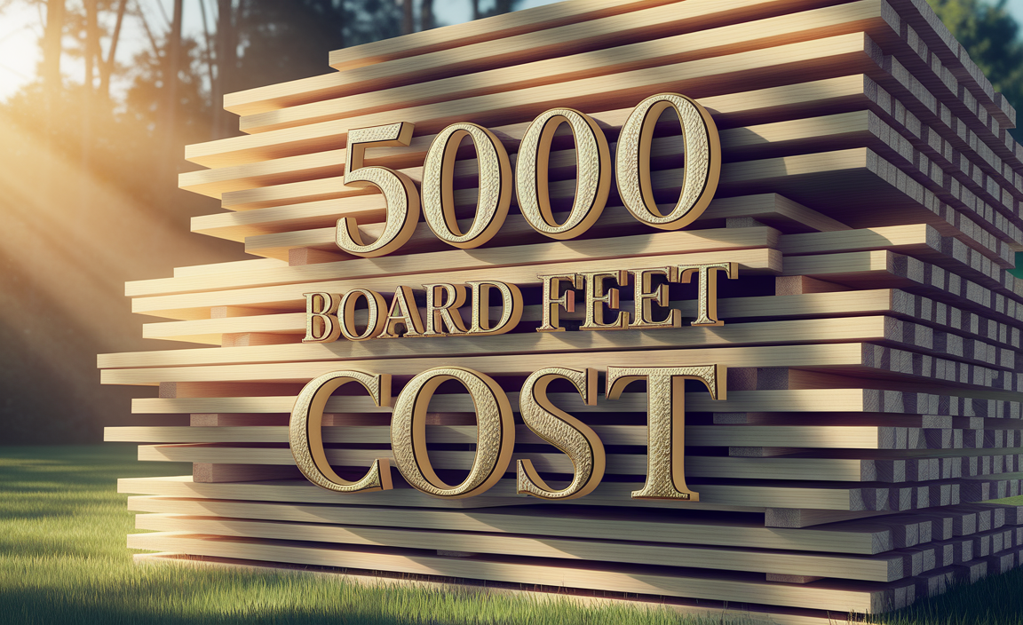 5000 Board Feet Cost