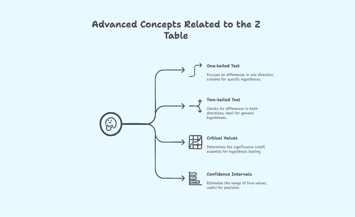 Advanced Concepts Related to the Z Table