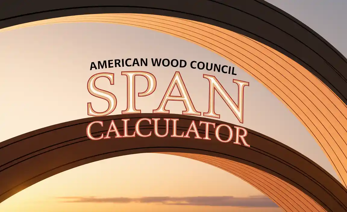 American Wood Council Span Calculator