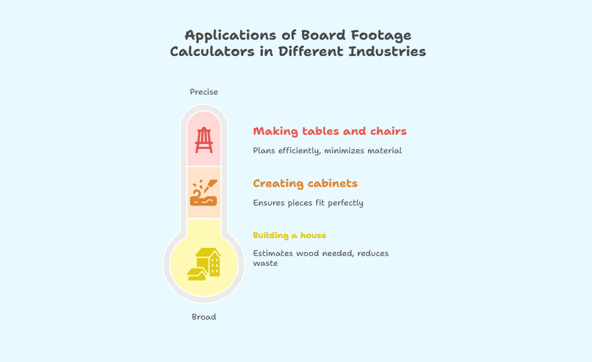 Applications of Board Footage Calculators in Different Industries