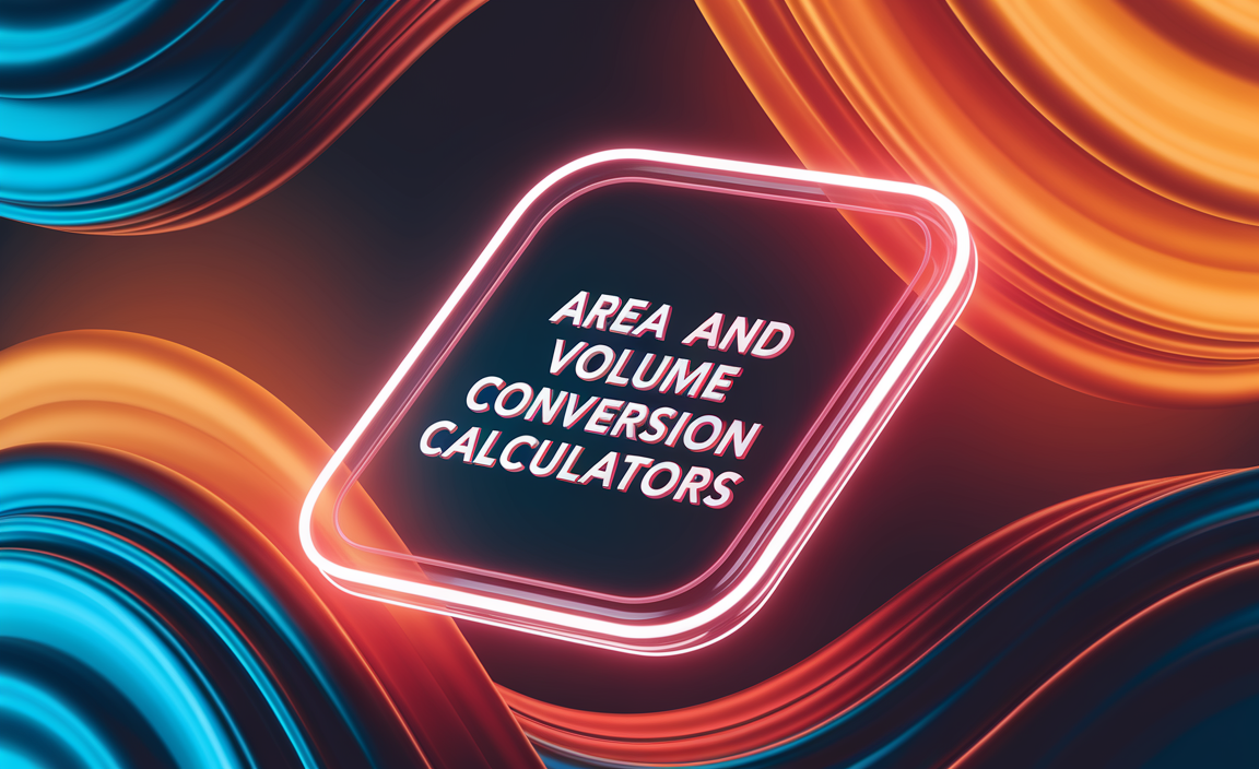 Area And Volume Conversion Calculators